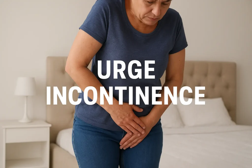how to manage urge incontinence Woking symptoms