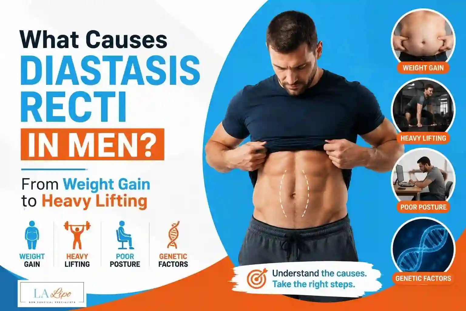 What Causes Diastasis Recti in Men? From Weight Gain to Heavy Lifting Woking